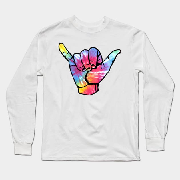 Tie Dye Vibez Long Sleeve T-Shirt by lolosenese